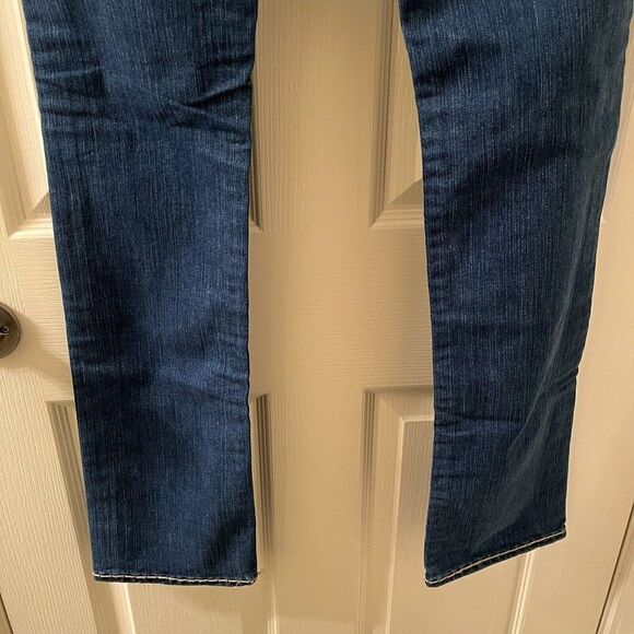 True Religion Billy Super T Jeans Think Tan Stitching USA Y2K Women's Size 27 - Picture 12 of 16